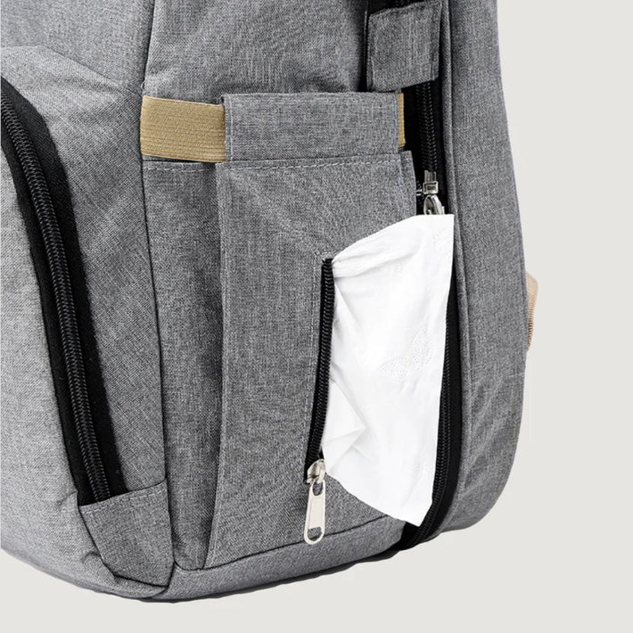 Baby Changing Backpack With Foldable Bed