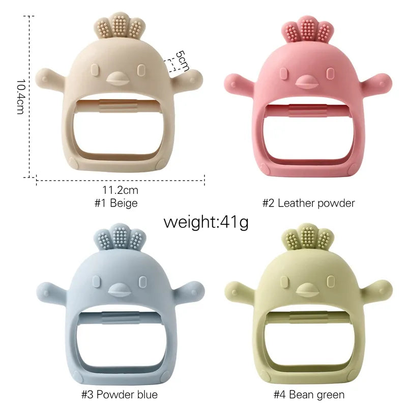 Silicone Teether Glove Toy